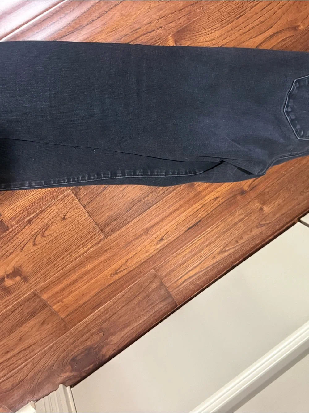 American Eagle Outfitters Womens Black High-Rise Button-Fly Jeans